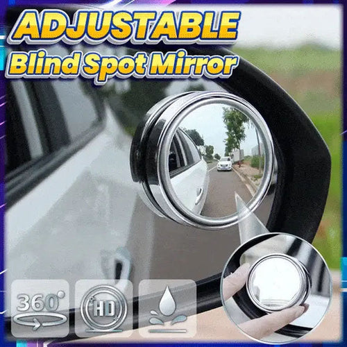 ( BUY 1 GET 1 FREE ) Premium adjustable blind spot mirror
