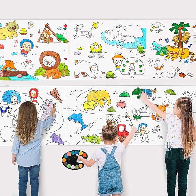 Drawing Roll for Kids- Sticker