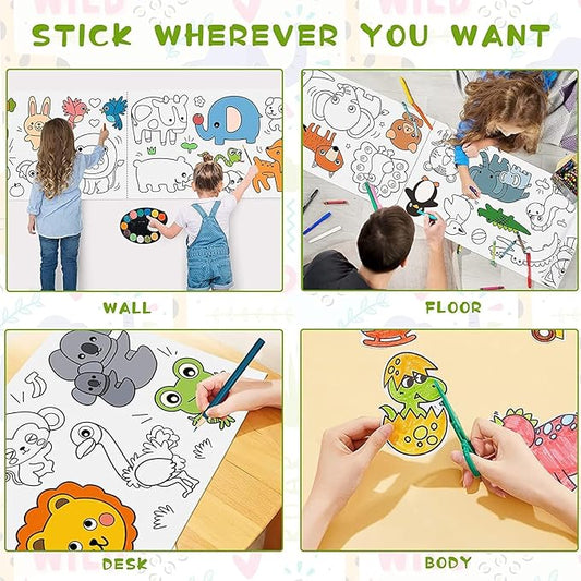 Drawing Roll for Kids- Sticker